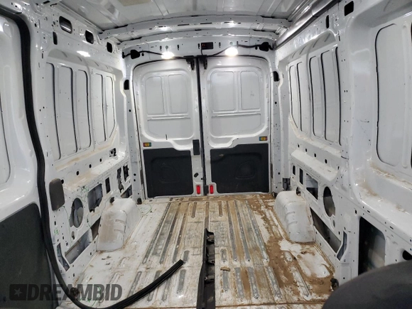 2020 Ford Transit Cargo with VIN 1FTBR2C85LKA39378, listed as a Copart auction lot 86357854 with 54,809 mi miles and Salvage Title. Bid and sale history available at carsss.com. Image 10.