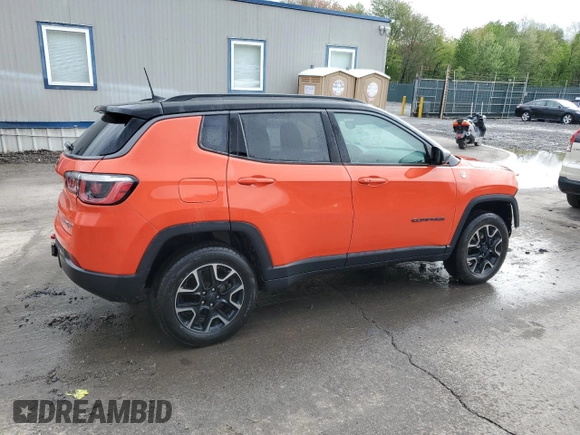 2018 Jeep Compass Trailhawk с VIN 3C4NJDDB5JT483091, выставлен на аукционе Copart как лот 55607835 с пробегом 76 066 миль миль и Списание • Salvage title. История ставок и продаж доступна на DreamBid. Изображение 3.