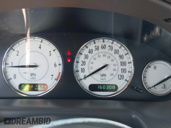 2001 Chrysler 300M M with VIN 2C3HE66G41H673483, listed as a IAAI auction lot 42232753 with 160,308 mi miles and . Bid and sale history available at DreamBid. Image 7.