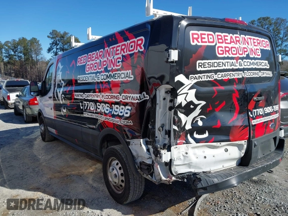2022 Ford Transit Cargo with VIN 1FTBR2Y84NKA64395, listed as a IAAI auction lot 41359067 with 59,393 mi miles and . Bid and sale history available at DreamBid. Image 14.