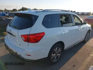 2019 Nissan Pathfinder SV z VIN 5N1DR2MN1KC603612, wystawiony jako IAAI lot #40720148 z przebiegiem 98 571 mil mil oraz . Historia ofert i sprzedaży dostępna na DreamBid. Obrazek 4.