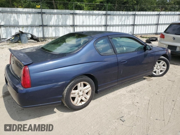 2007 Chevrolet Monte Carlo LT with VIN 2G1WK15KX79314140, listed as a Copart auction lot 69144854 with 147,326 mi miles and Clean Title. Bid and sale history available at carsss.com. Image 3.