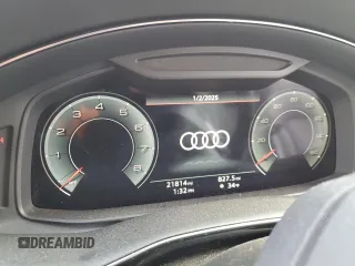 2022 Audi Q7 Prestige with VIN WA1VXBF70ND005890, listed as a Copart auction lot 85955154 with 21,814 mi miles and Salvage title. Bid and sale history available at DreamBid. Image 9.