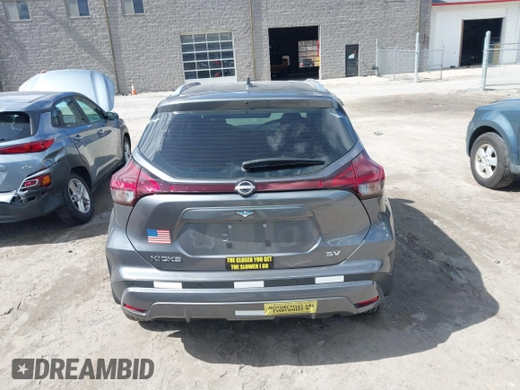 2023 Nissan Kicks SV with VIN 3N1CP5CV7PL501660, listed as a IAAI auction lot 41897253 with 26,501 mi miles. Bid and sale history available at carsss.com. Image 16.