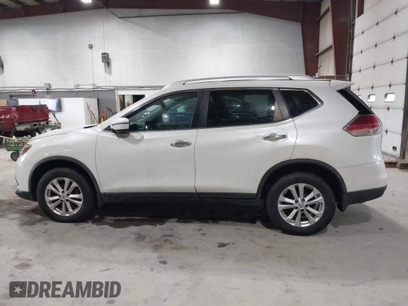 2016 Nissan Rogue SV with VIN KNMAT2MV2GP614966, listed as a IAAI auction lot 42167188 with 162,490 mi miles. Bid and sale history available at carsss.com. Image 15.