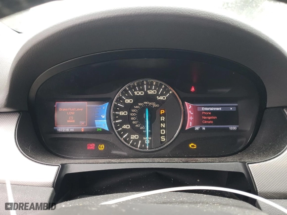 2013 Ford Edge SEL with VIN 2FMDK4JC3DBA93477, listed as a Copart auction lot 83619474 with 167,216 mi miles and Salvage Title. Bid and sale history available at carsss.com. Image 9.