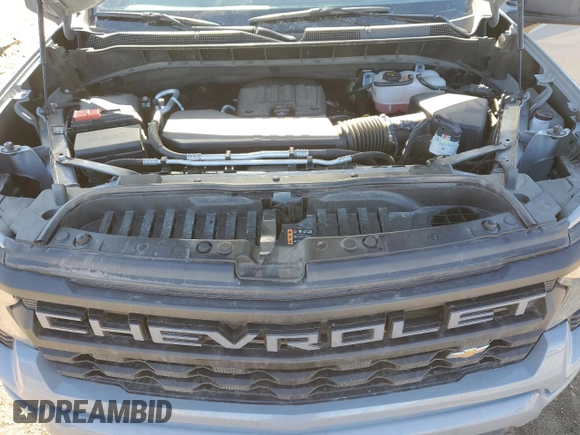 2024 Chevrolet Silverado 1500 Custom with VIN 3GCPDBEK6RG223886, listed as a Copart auction lot 41751785 with 23,300 mi miles and Salvage Title. Bid and sale history available at DreamBid. Image 11.