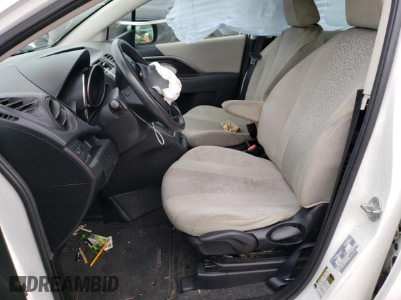 2012 Mazda 5 Sport with VIN JM1CW2BL3C0144452, listed as a Copart auction lot 70593054 with 160,318 mi miles and Salvage Title. Bid and sale history available at DreamBid. Image 7.