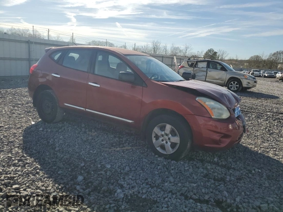 2013 Nissan Rogue S with VIN JN8AS5MT5DW512375, listed as a Copart auction lot 50407465 with 178,141 mi miles and Salvage Title. Bid and sale history available at carsss.com. Image 4.