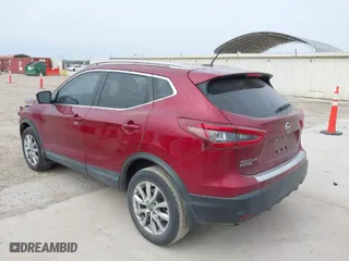 2020 Nissan Rogue Sport S with VIN JN1BJ1CV3LW264157, listed as a IAAI auction lot 41624968 with 96,673 mi miles. Bid and sale history available at carsss.com. Image 3.