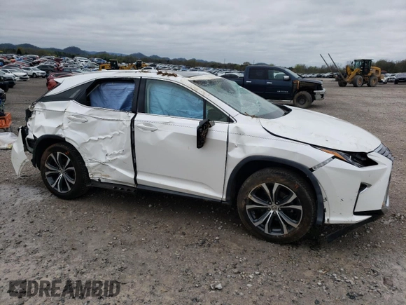 2017 Lexus RX with VIN JTJBZMCA6H2025623, listed as a Copart auction lot 51483695 with 73,646 mi miles and Salvage Title. Bid and sale history available at carsss.com. Image 4.