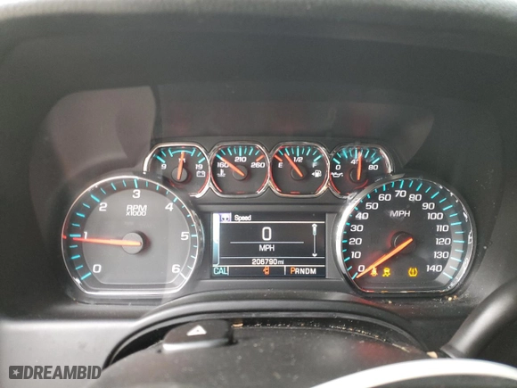2016 Chevrolet Tahoe LS with VIN 1GNSKAKC5GR286165, listed as a Copart auction lot 43124805 with 206,790 mi miles and Salvage Title. Bid and sale history available at carsss.com. Image 9.