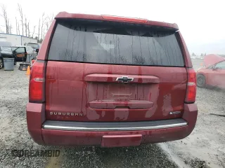 2017 Chevrolet Suburban Premier with VIN 1GNSKJKC0HR295339, listed as a Copart auction lot 51484595 with 116,555 mi miles and Salvage Title. Bid and sale history available at carsss.com. Image 6.