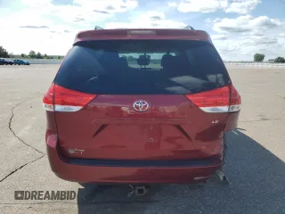 2012 Toyota Sienna LE AAS with VIN 5TDKK3DC7CS195590, listed as a Copart auction lot 57968415 with 201,732 mi miles and Salvage title. Bid and sale history available at DreamBid. Image 6.