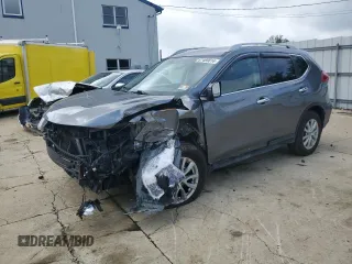 2017 Nissan Rogue SV with VIN 5N1AT2MV5HC879921, listed as a Copart auction lot 67469014 with 121,559 mi miles and Salvage Title. Bid and sale history available at carsss.com. Image 1.
