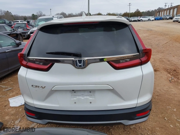 2020 Honda CR-V EX with VIN 2HKRW1H50LH405472, listed as a IAAI auction lot 41502184 with 53,102 mi miles. Bid and sale history available at carsss.com. Image 16.