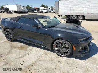 2020 Chevrolet Camaro ZL1 with VIN 1G1FJ3D62L0105059, listed as a Copart auction lot 69862534 with 0 mi miles and Salvage Title. Bid and sale history available at carsss.com. Image 4.