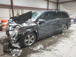 2018 Honda Odyssey EX-L with VIN 5FNRL6H78JB078953, listed as a Copart auction lot 83661974 with Not Provided miles and Non Repairable. Bid and sale history available at carsss.com. Image 1.