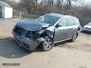 2019 Nissan Pathfinder S with VIN 5N1DR2MM6KC591691, listed as a IAAI auction lot 41803630 with 66,794 mi miles. Bid and sale history available at carsss.com. Image 21.