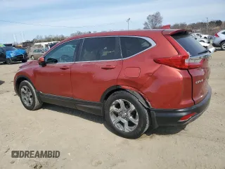2018 Honda CR-V EX with VIN 2HKRW2H56JH640591, listed as a Copart auction lot 48599405 with 78,561 mi miles and Salvage Title. Bid and sale history available at DreamBid. Image 2.