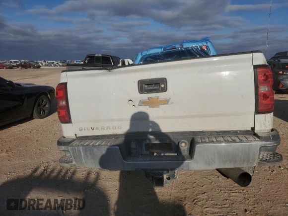 2019 Chevrolet Silverado 3500HD Work Truck with VIN 1GC4KVCY1KF111635, listed as a Copart auction lot 45730965 with 0 mi miles and Salvage Title. Bid and sale history available at carsss.com. Image 6.