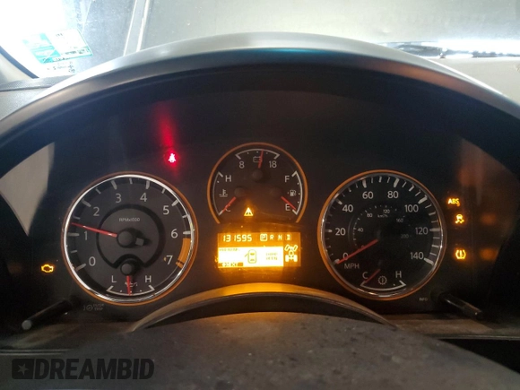 2012 Nissan Titan SL with VIN 1N6BA0ECXCN300562, listed as a Copart auction lot 58244125 with 131,595 mi miles and Salvage title. Bid and sale history available at DreamBid. Image 9.