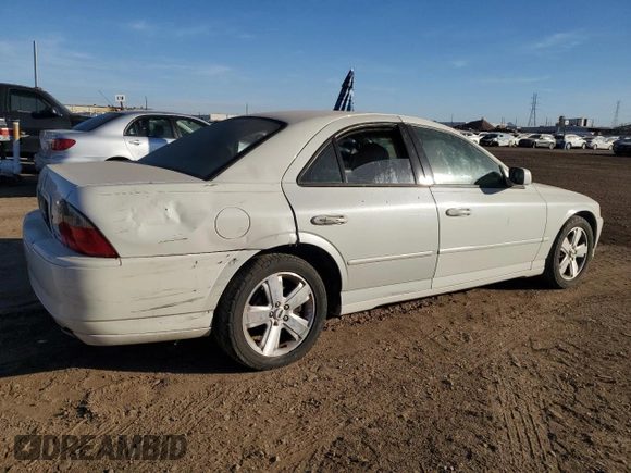 2006 Lincoln LS Sport z VIN 1LNFM87A36Y640950, wystawiony jako Copart lot #56752845 z przebiegiem 117 760 mil mil oraz Czysty tytuł • Clean title. Historia ofert i sprzedaży dostępna na DreamBid. Obrazek 3.