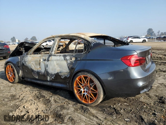 2017 BMW M3 z VIN WBS8M9C31H5G85850, wystawiony jako Copart lot #83784404 z przebiegiem Nie podano mil oraz Nie do naprawy • Non repairable. Historia ofert i sprzedaży dostępna na DreamBid. Obrazek 2.