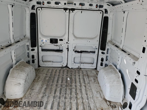 2019 Ram ProMaster Cargo with VIN 3C6TRVAG2KE525347, listed as a Copart auction lot 54296765 with Not Provided miles and Salvage Title. Bid and sale history available at carsss.com. Image 10.