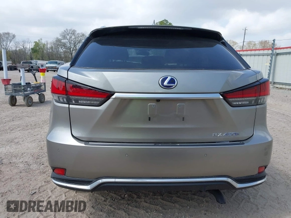 2021 Lexus RX 450h с VIN 2T2JGMDA9MC061963, выставлен на аукционе IAAI как лот 41797104 с пробегом 39 626 миль миль и . История ставок и продаж доступна на DreamBid. Изображение 17.