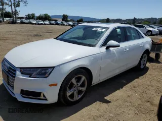 2019 Audi A4 Premium with VIN WAUGMAF42KA038679, listed as a Copart auction lot 55621055 with 22,090 mi miles and Salvage title. Bid and sale history available at DreamBid. Image 1.