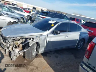 2014 Infiniti Q50 Premium with VIN JN1BV7APXEM681950, listed as a IAAI auction lot 41120466 with 131,211 mi miles and . Bid and sale history available at carsss.com. Image 15.