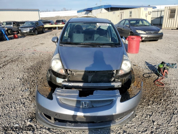2007 Honda Fit Sport with VIN JHMGD38647S039460, listed as a Copart auction lot 44003934 with 165,688 mi miles and Salvage Title. Bid and sale history available at carsss.com. Image 5.