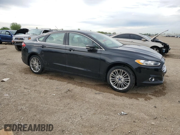 2016 Ford Fusion SE with VIN 3FA6P0H97GR344658, listed as a Copart auction lot 57836865 with 125,398 mi miles and Salvage title. Bid and sale history available at DreamBid. Image 4.