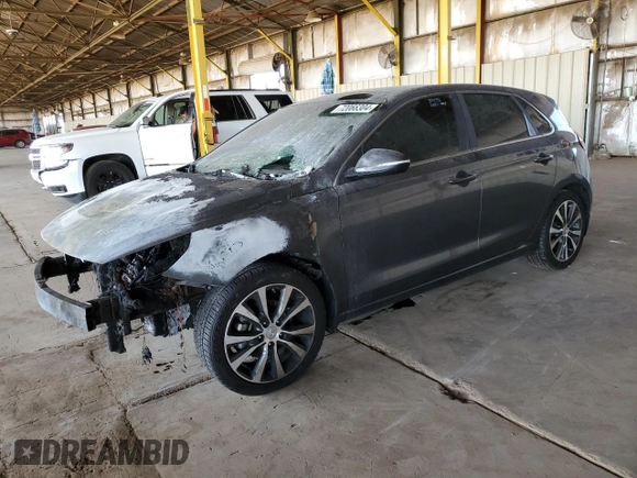 2018 Hyundai Elantra GT with VIN KMHH35LE5JU067620, listed as a Copart auction lot 72066304 with 0 mi miles and Salvage Title. Bid and sale history available at carsss.com. Image 1.