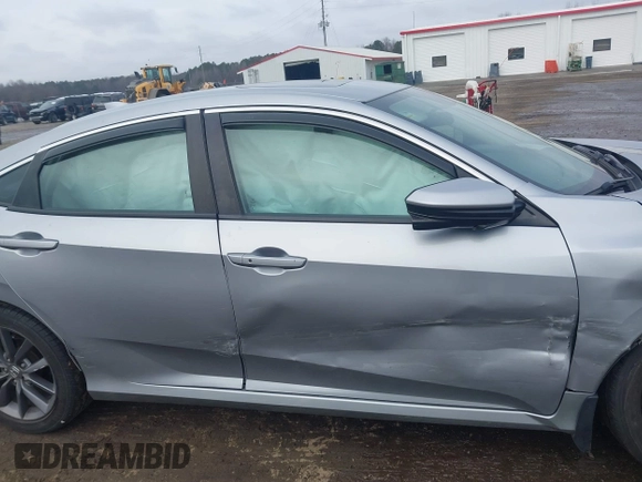 2019 Honda Civic Sedan EX with VIN 19XFC1F36KE206085, listed as a IAAI auction lot 41208449 with 79,860 mi miles. Bid and sale history available at carsss.com. Image 13.