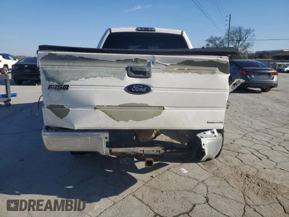 2014 Ford F-150 XL with VIN 1FTFX1CFXEKD76101, listed as a Copart auction lot 49632065 with 296,980 mi miles and Salvage Title. Bid and sale history available at carsss.com. Image 6.