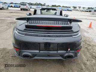 2023 Porsche 911 Turbo with VIN WP0CD2A93PS263575, listed as a Copart auction lot 41777665 with 0 mi miles and Salvage Title. Bid and sale history available at carsss.com. Image 6.