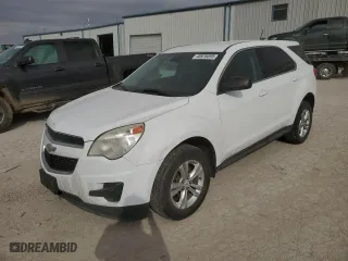 2013 Chevrolet Equinox LS with VIN 2GNFLCEK5D6198012, listed as a Copart auction lot 46978095 with 92,492 mi miles and Salvage Title. Bid and sale history available at carsss.com. Image 1.