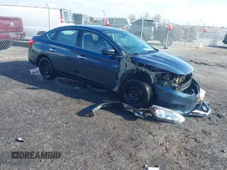2017 Nissan Sentra S z VIN 3N1AB7AP8HY240520, wystawiony jako IAAI lot #41470520 z przebiegiem 156 203 mil mil oraz . Historia ofert i sprzedaży dostępna na DreamBid. Obrazek 1.