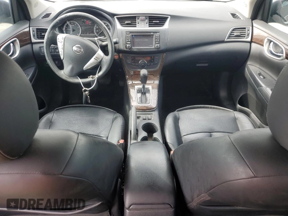 2015 Nissan Sentra SL with VIN 3N1AB7AP7FY218537, listed as a Copart auction lot 50412915 with 89,699 mi miles and Salvage Title. Bid and sale history available at DreamBid. Image 8.