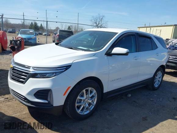 2024 Chevrolet Equinox LT with VIN 3GNAXKEG6RS127804, listed as a IAAI auction lot 41791748 with 14,540 mi miles. Bid and sale history available at carsss.com. Image 19.