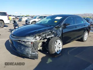 2015 Chrysler 200 Limited with VIN 1C3CCCAB4FN695203, listed as a IAAI auction lot 42105080 with 139,140 mi miles. Bid and sale history available at carsss.com. Image 6.