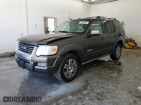 2008 Ford Explorer Limited with VIN 1FMEU65E08UA89487, listed as a Copart auction lot 51689095 with 233,434 mi miles and Salvage title. Bid and sale history available at DreamBid. Image 1.