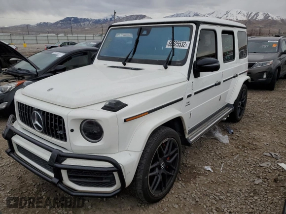 2019 Mercedes-Benz G 63 AMG z VIN WDCYC7HJ3KX300409, wystawiony jako Copart lot #68525532 z przebiegiem 46 976 mil mil oraz . Historia ofert i sprzedaży dostępna na DreamBid. Obrazek 1.