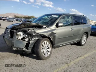 2010 Toyota Highlander Hybrid with VIN JTEBW3EH8A2045874, listed as a Copart auction lot 49644965 with 130,070 mi miles and Salvage Title. Bid and sale history available at carsss.com. Image 1.