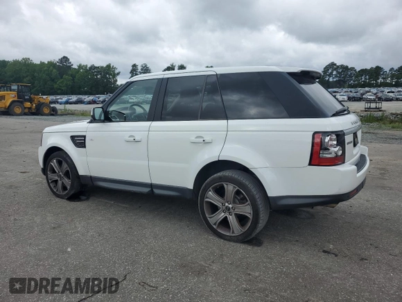 2012 Land Rover Range Rover Sport HSE Lux with VIN SALSK2D47CA752653, listed as a Copart auction lot 60474725 with 90,543 mi miles and Clean title. Bid and sale history available at DreamBid. Image 2.