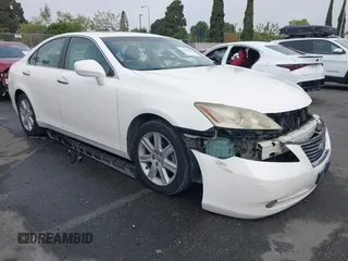 2007 Lexus ES 350 with VIN JTHBJ46G072013507, listed as a IAAI auction lot 42094868 with 169,055 mi miles. Bid and sale history available at carsss.com. Image 1.