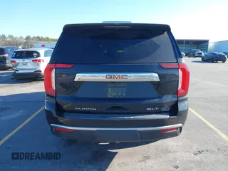 2021 GMC Yukon SLT with VIN 1GKS1BKD0MR199154, listed as a IAAI auction lot 41654239 with 105,357 mi miles. Bid and sale history available at carsss.com. Image 16.