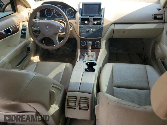 2008 Mercedes-Benz C 300 Sport with VIN WDDGF81X38F125001, listed as a Copart auction lot 65782735 with 212,708 mi miles and Clean title. Bid and sale history available at DreamBid. Image 8.